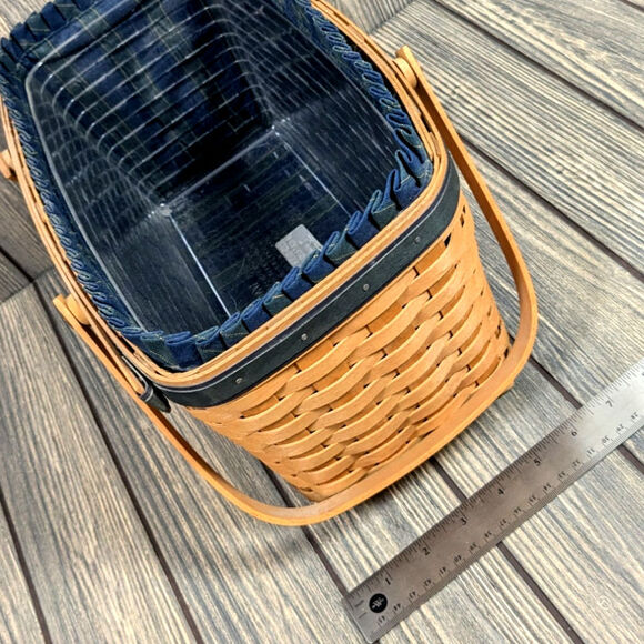 Longaberger 2005 Collectors Club Membership Basket Exclusive Liner Protector USA - Picture 5 of 9